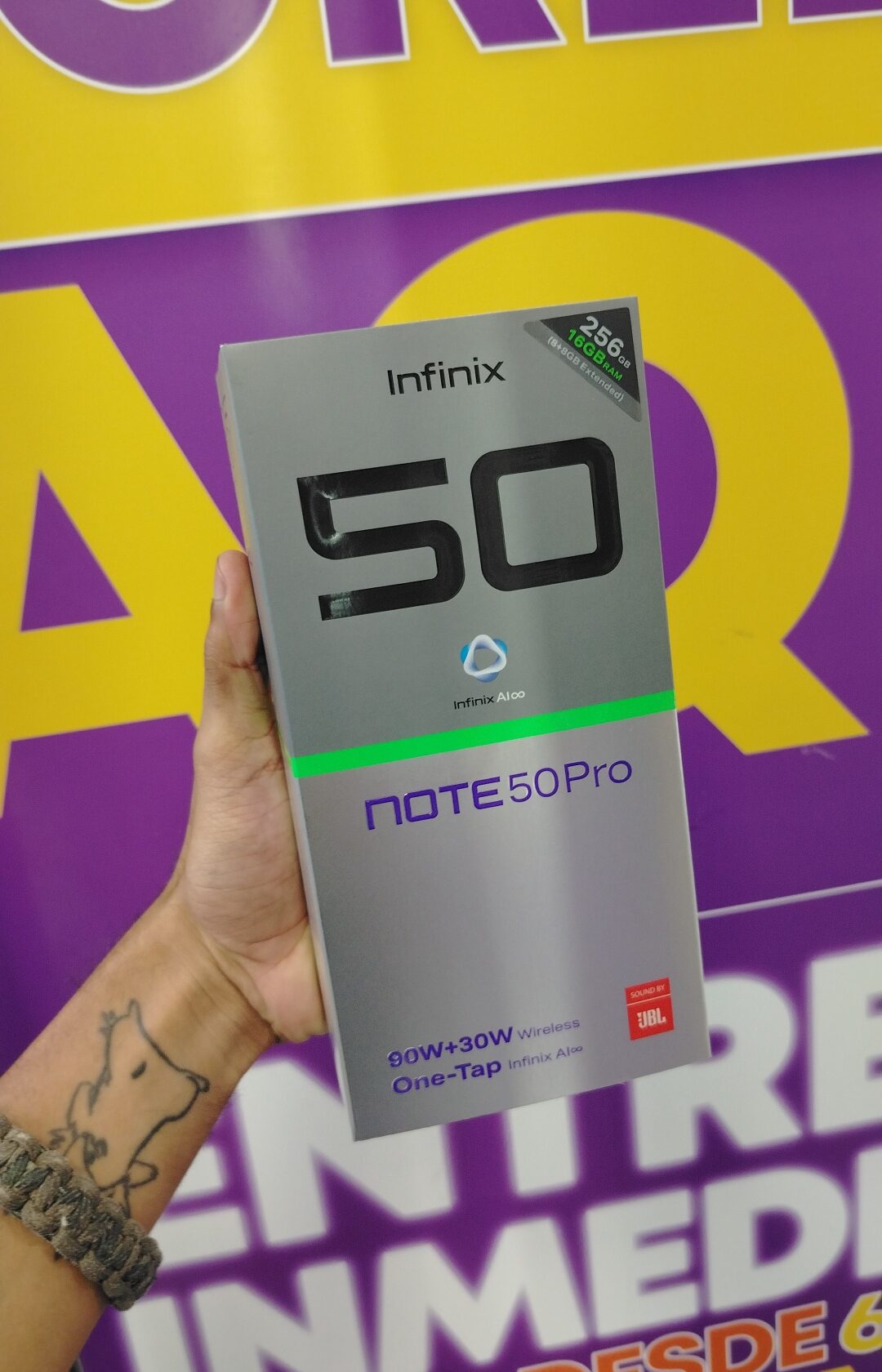 INFINIX NOTE 50 PRO 8+8/256GB
