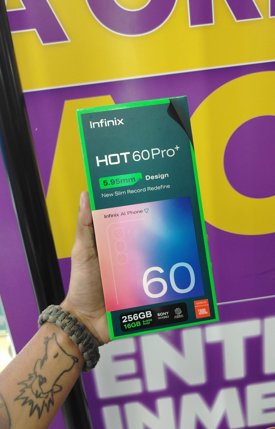 INFINIX HOT 60PRO+ 8+8/256GB