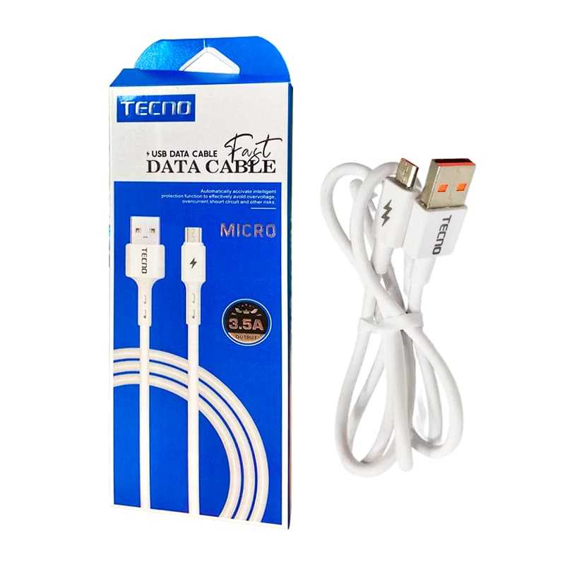 Cable Tecno tipo Micro y Tipo C