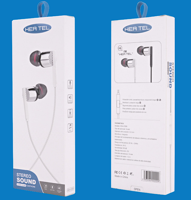 Audífonos cable Jack 3.5mm