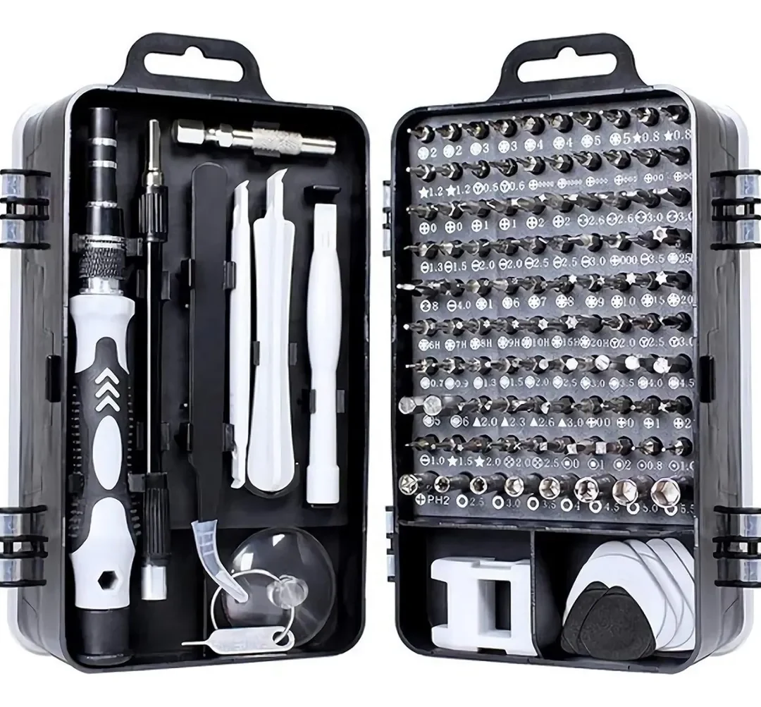 Juego De Destornilladores Precision 115 Piezas 120 Pz