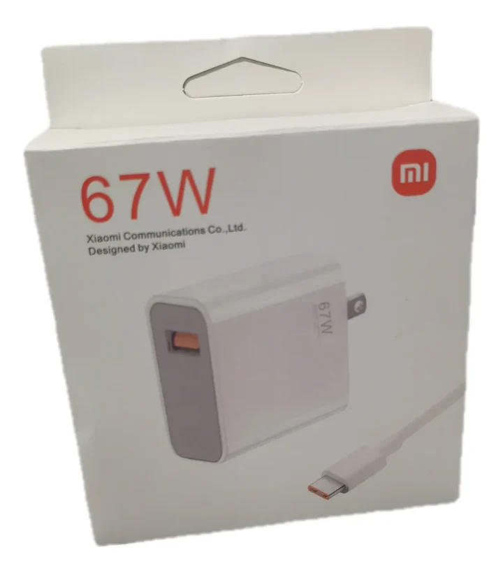 Cargador Xiaomi 67W Carga Turbo Original