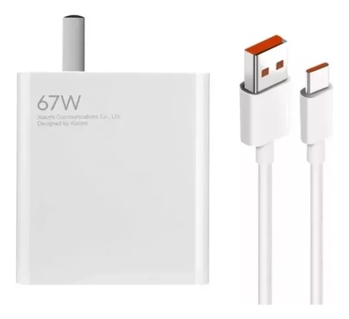 Cargador Xiaomi 67W Carga Turbo Original