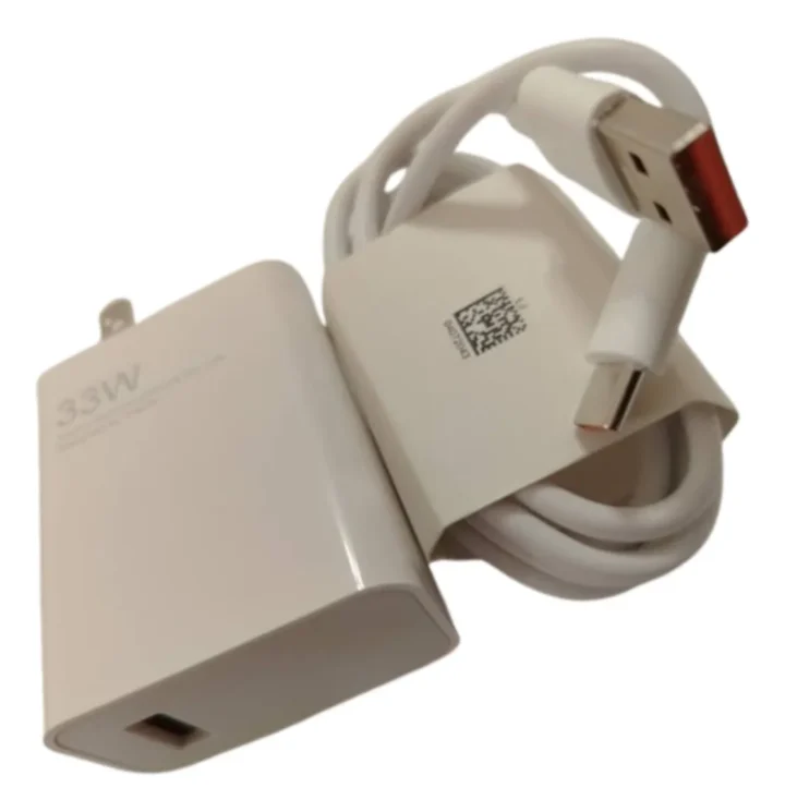 Cargador Xiaomi 33W Power Adapter - Carga Rápida