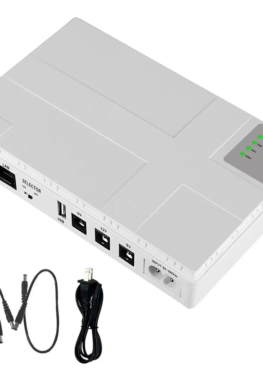 Smart Mini UPS DC-1018P de 11000mAh para Router y Módem (18W)