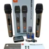 Set de 2 Micrófonos Inalámbricos Profesionales JBL Harman con Receptor Portátil