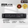 Amplificador (power) de Potencia Profesional Joson Saturn 3000W con USB y Entradas de Micrófono