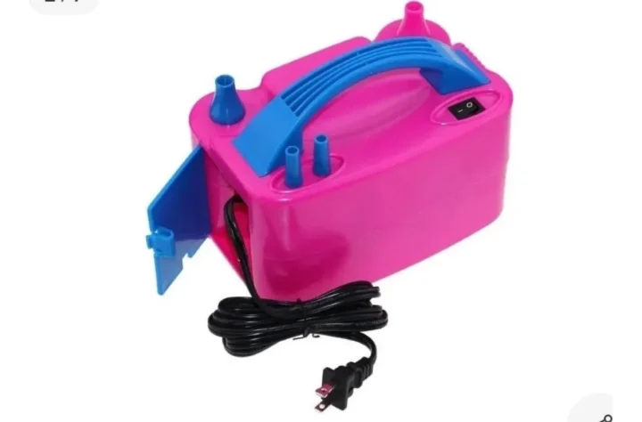Inflador Eléctrico de Globos de Doble Boquilla 600W (Modelo 73005)