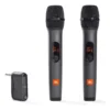 Set de 2 Micrófonos Inalámbricos Profesionales JBL Harman con Receptor Portátil