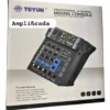 Consola de Mezcla Amplificada Teyun PA4 de 4 Canales (2x150W) con Bluetooth y USB