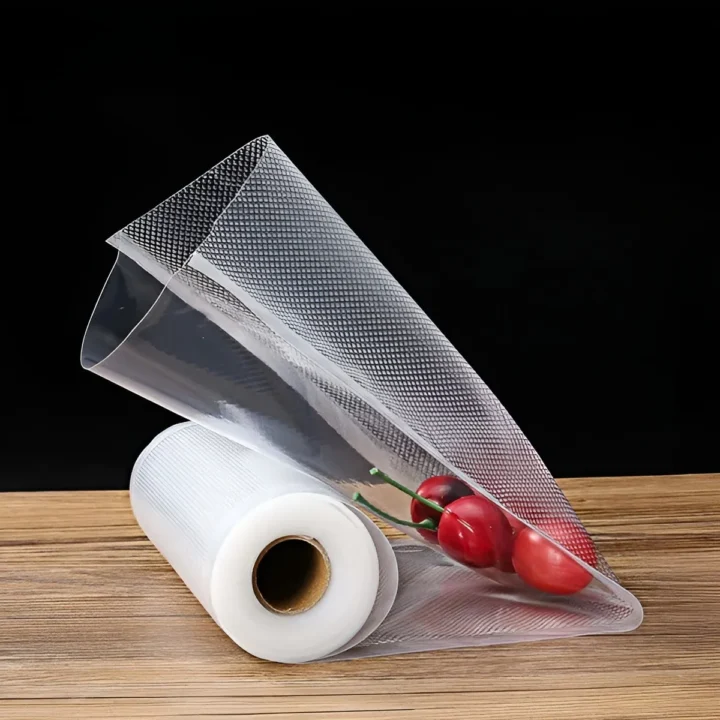 Rollo de Bolsas Gofradas para Selladora al Vacío (20 cm de ancho)