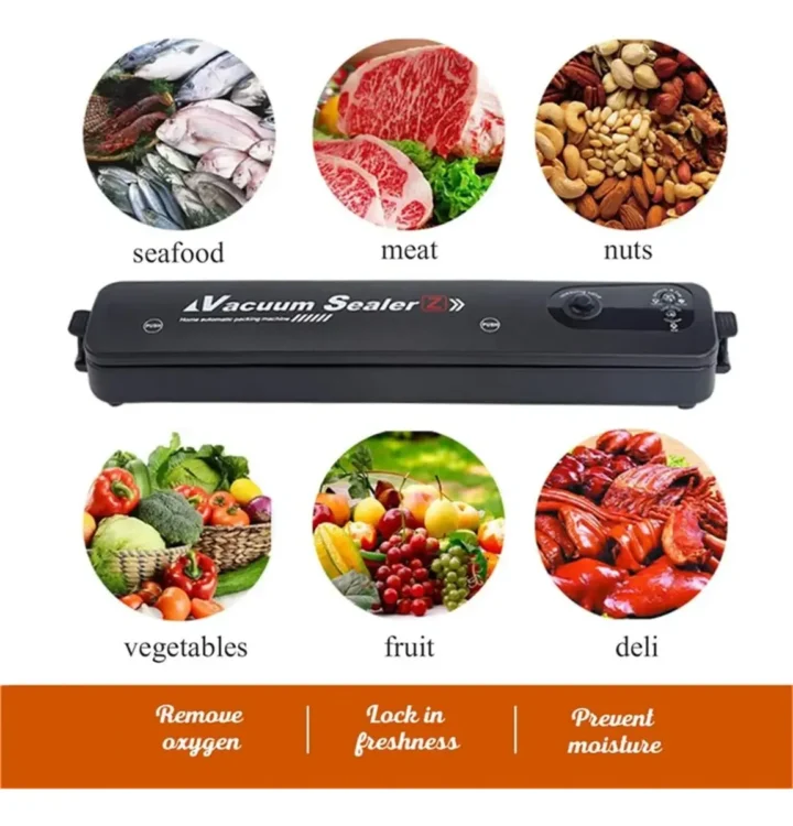 Máquina Selladora al Vacío Portátil para Alimentos DZ280-B