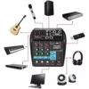 Consola Mezcladora Profesional Teyun A4 de 4 Canales con Bluetooth y USB